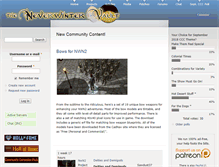 Tablet Screenshot of neverwintervault.org